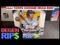 SP Parallel! - 2022 Topps Chrome Baseball Mega Box Review!