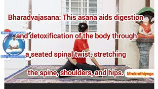 #bharadvajasana #spine #detoxification #digestion #hips #goodresults #yoga through.