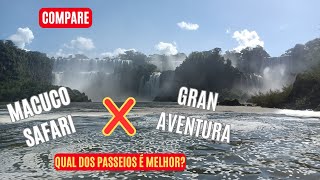 Macuco Safari ou Gran Aventura: qual passeio de barco pelas Cataratas do Iguaçu é melhor?