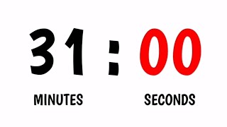 31 Minutes Countdown Timer