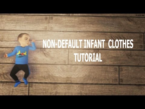 SIMS 2 CUSTOM BABY CLOTHES TUTORIAL SIMS 2 CUSTOM BABY CLOTHES TUTORIAL