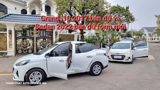 🦄 🦄 Cặp bạch mã Grand i10 2017 bản đủ không taxi dv và Sedan 2022 form mới bản đủ đẹp | 0913,633,466