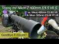 Nikon Z 400mm f/4.5 VR S & TC-1.4x vs. 500mm f/5.6E PF VR & 400mm f/2.8G VR | Goodbye F-mount?