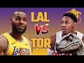 LIVE Lakers vs Raptors!