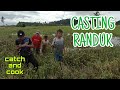 #EP646 Meranduk dalam Lorong Mesin Padi - casting haruan/gabus