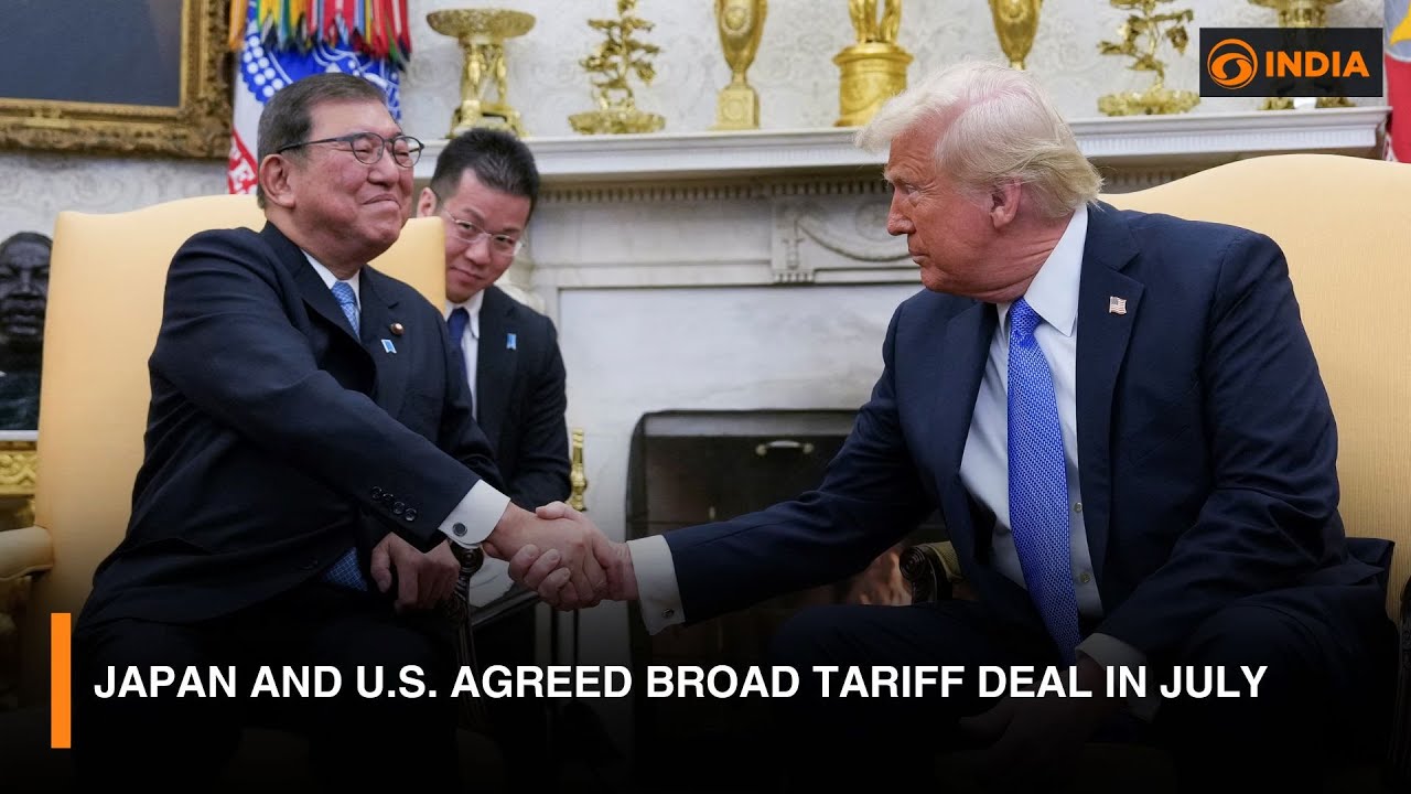 Japan And U S Agreed Broad Tariff Deal In July Youtube