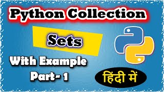 Python Sets Tutorial Part 1🔥🔥 || Code Myth