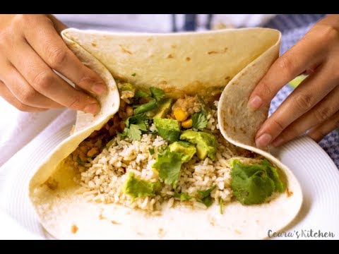 How to make- Vegetarian Burrito How to make- Vegetarian Burrito