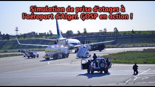 Simulation de prise d'otages à l'aéroport d'Alger. GOSP en action !