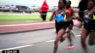 Tirunesh Dibaba's final mile at the Great North Run   YouTube