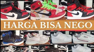 SEPATU SECOND BERKUALITAS ‼️ HARGA BISA NEGO DAN BUKTIKAN‼️NIKE DAN ADIDAS .