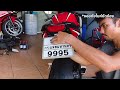 ท้ายสั้นพับได้ กลไกแบบกดตรงรุ่น 650r แข็งแรงไม่ง้อแม่เหล็ก cbr650r 650r honda