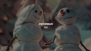 Sia - Snowman | Español & English