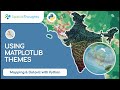 Using Matplotlib Themes and Custom Fonts  - Mapping and Data Visualization with Python (Updated)