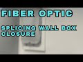 Fiber Optic - Splicing Wall Box Closure