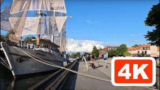 Walking in Klaipeda old town, Lithuania