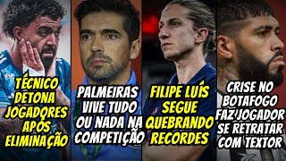 Flamengo de Filipe Luís IMPRESSIONA! Palmeiras NA PRESSÃO! Cruzeiro ELIMINADO! Fogão em CRISE!