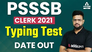 PSSSB Clerk Typing Test Date 2022 | PSSSB Clerk Typing Test | Full Details