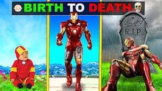IRON MAN BIRTH to DEATH in GTA 5
