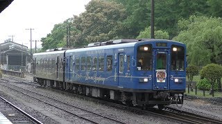 くま川鉄道 KT-504(夏)+KT-501(冬) 人吉温泉駅入線と車内の様子