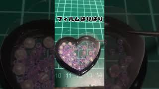 【リクエスト】クロミちゃん風シェイカー💜🖤#shorts #resin #resinart #diy #kawaii #クロミ #サンリオ #レジン #ハンドメイド #레진아트