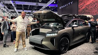 My First Look At The Lucid Gravity! The Electric SUV w/ Impressive Range, Space, & Luxury