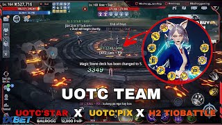 MIR4-UOTC TEAM FRIENDLY DUEL AND TEST DAMAGE |  TIOBATTLE X UOTC STAR VS UOTC PIX | INMENA SERVER