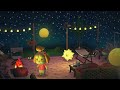 【あつ森bgm】夜のキャンプで癒しのひととき⛺lo fi chill u0026 焚き火の音【作業用・睡眠用bgm acnh 4時間】