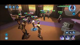 CLS-Rebels (speed up, 55% AP) vs Saw/o-Luth/Chaze/SRP (L9 Luthen, wordy L6, 15% TM): 62 iffy banners