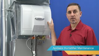 AprilAire Fan Powered Humidifier - Maintenance