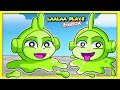 💛 WE TURNED INTO SLIME! [FUNNY OBBY] | LaaLaa Plays Roblox Slime Shade Obby