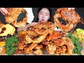 ASMR MUKBANG | 통째로 먹는 게! 파삭파삭 소프트쉘크랩 튀김 먹방 🦀 SUPER CRISPY ☆ FRIED SOFT SHELL CRABS & GUACAMOLE 🥑