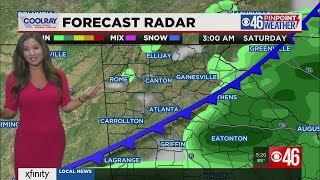 TUESDAY 5PM WEATHER