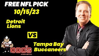 NFL Picks - Detroit Lions vs Tampa Bay Buccaneers Prediction, 10/15/2023 Week 6 NFL Free Picks