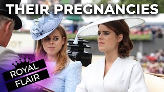 The Biggest Differences In Eugenie and Beatrice's Pregnancies | ROYAL FLAIR