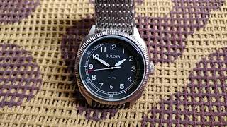 Bulova Military UHF Quartz smooth sweep action