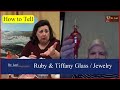 How to Value Vintage Ruby & Tiffany Glass, Victoria Carlsbad Ceramics, Enamel Jewelry | Ask Dr. Lori