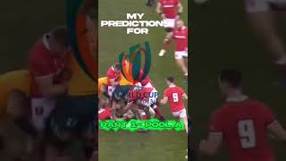 My Prediction Of the Rugby World cup