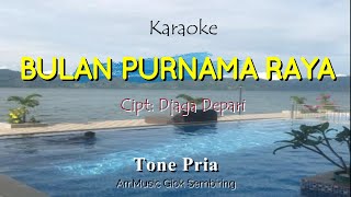 BULAN PURNAMA RAYA Tone Pria Karaoke