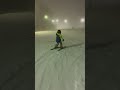 first time skiing this season. hope his ice skating skills can help him improve. 😄 kids skiing