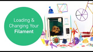 Robo E3: Loading and Changing Filament