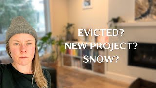 We're being EVICTED | building my DIY low couch