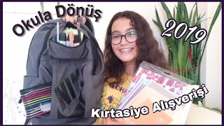 OKULA DÖNÜŞ KIRTASİYE ALIŞVERİŞİ || 2019 #backtoschool