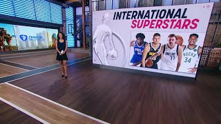 The importance of International basketball players across the league | NBA Today