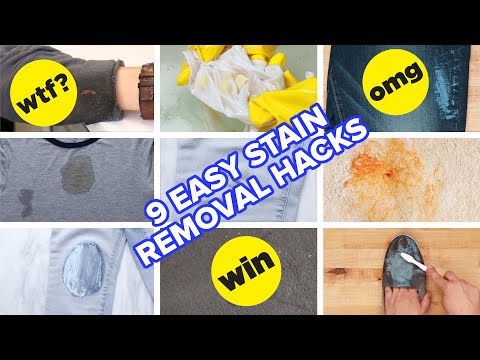 9 Easy Stain Removal Hacks 9 Easy Stain Removal Hacks