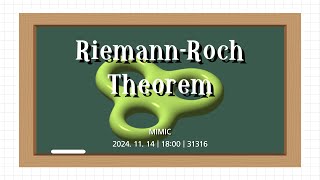 Riemann-Roch theorem