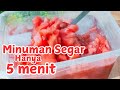 BIKIN MINUMAN SEGAR HANYA 5 MENIT SAJA