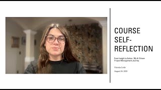 AI & Data Analytics (PMP 734-A) Course Self-Reflection