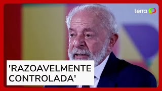 Lula diz que governo leva 'muito a sério' o controle da inflação