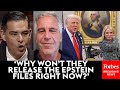 'What Is Donald Trump Hiding?': Robert Garcia Slams 'White House Coverup' Of Epstein Files